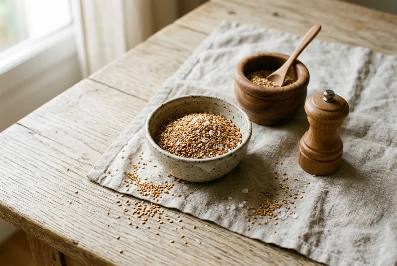 Gomasio maison : le condiment malin pour moins saler
