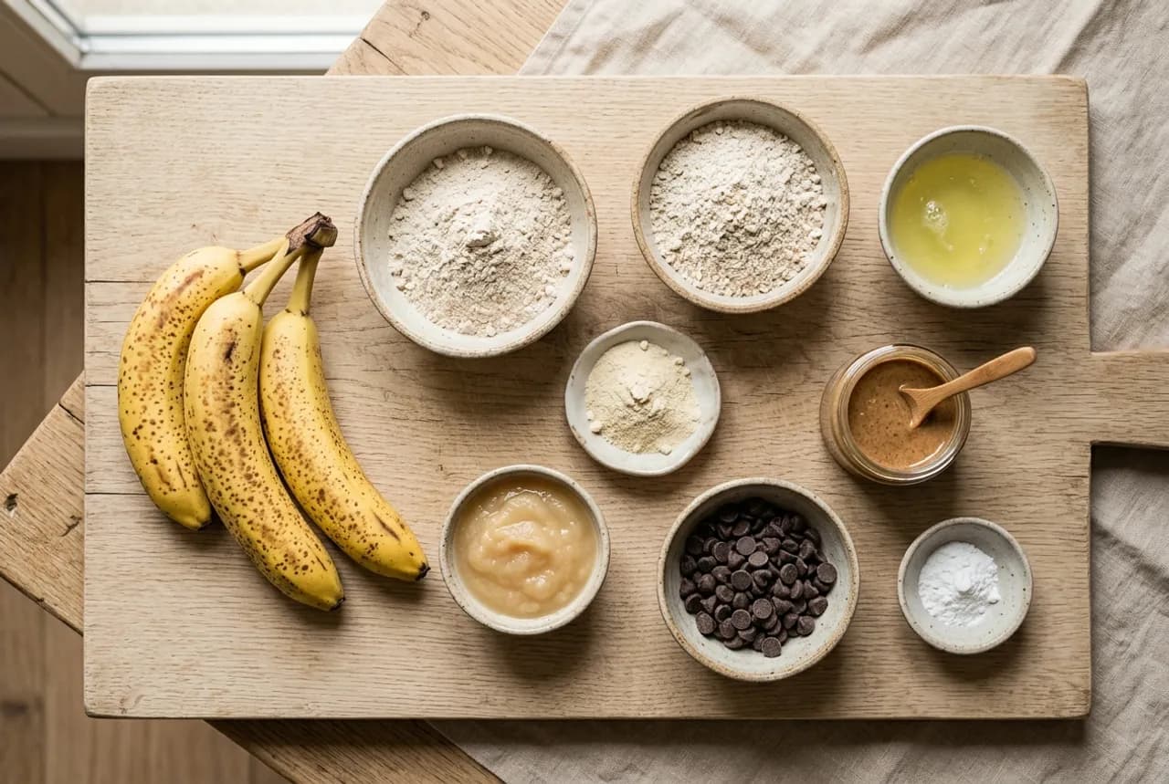 Les ingrédients de la recette : Banana Bread