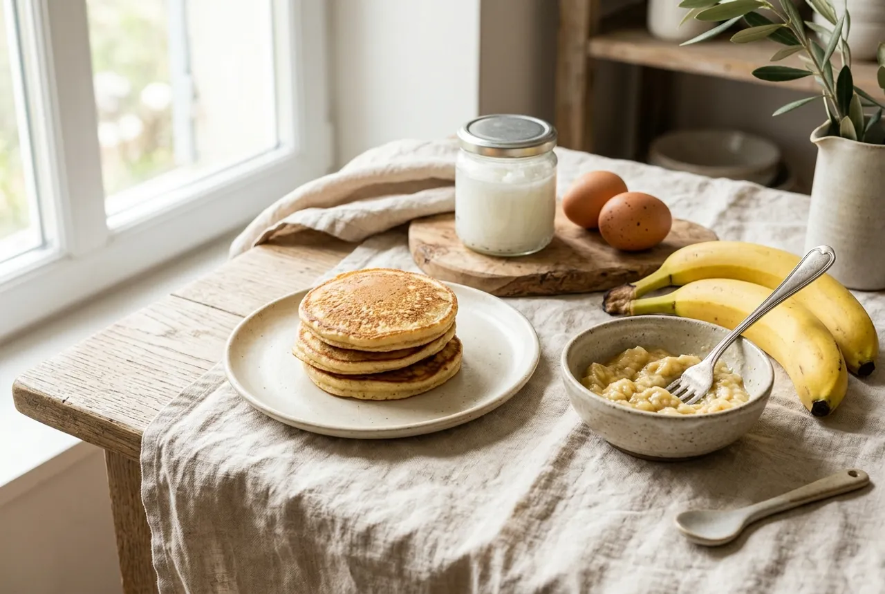 Pancakes à la banane
