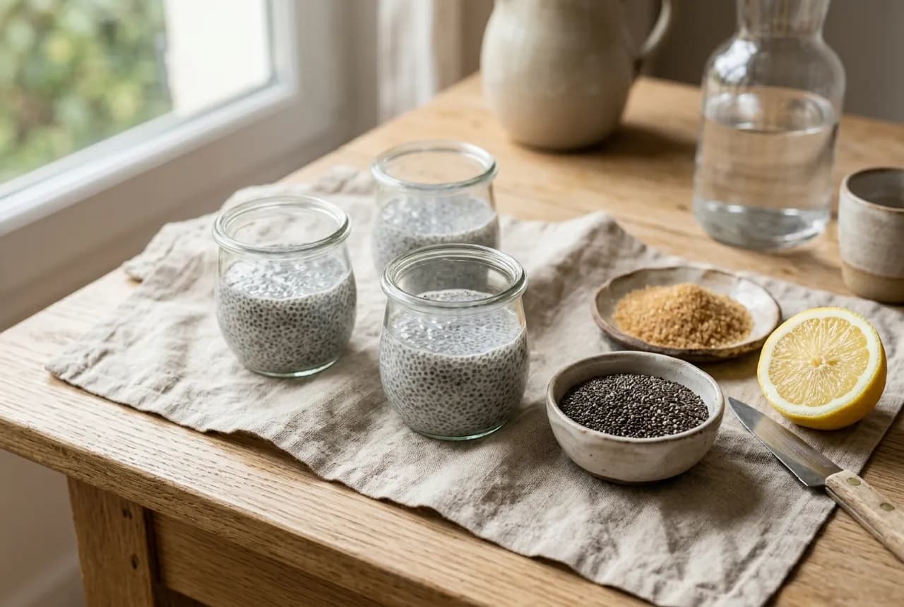 Pudding de graines de chia